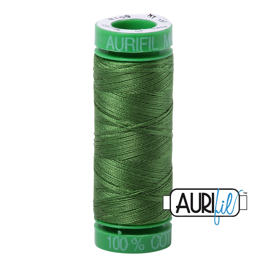 5018 DARK GRASS GREEN 40 WT MAKO COTTON SMALL SPOOL |150 MT.