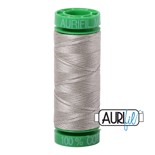 5021 LIGHT GREY 40 WT MAKO COTTON SMALL SPOOL |150 MT.