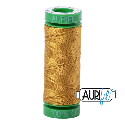 5022 MUSTARD 40 WT MAKO COTTON SMALL SPOOL |150 MT.