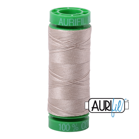 6711 PEWTER 40 WT MAKO COTTON SMALL SPOOL |150 MT.