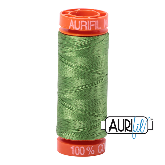 1114 GRASS GREEN 50 WT MAKO COTTON SMALL SPOOL | 200 MT.