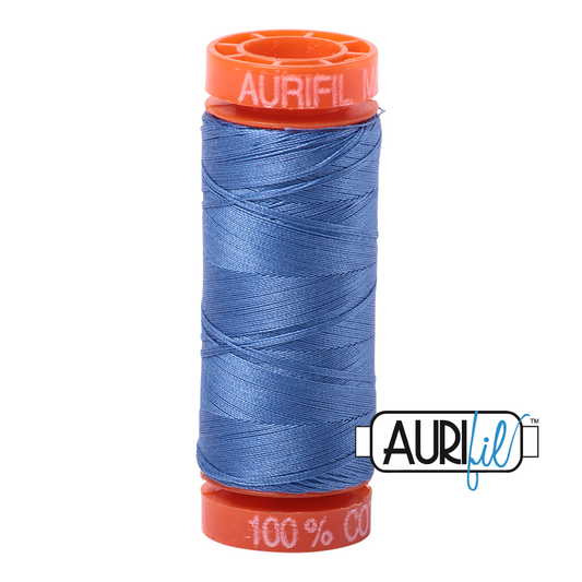 1128 LIGHT BLUE VIOLET 50 WT MAKO COTTON SMALL SPOOL | 200 MT.
