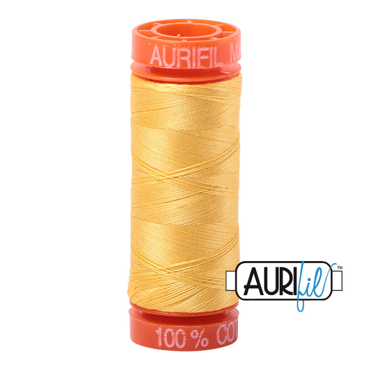 1135 PALE YELLOW 50 WT MAKO COTTON SMALL SPOOL | 200 MT.