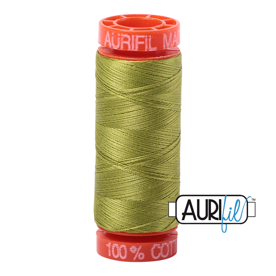 1147 LIGHT LEAF GREEN 50 WT MAKO COTTON SMALL SPOOL | 200 MT.