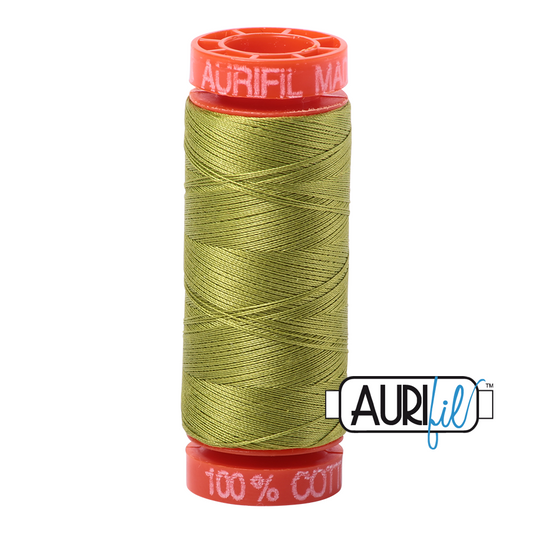 1147 LIGHT LEAF GREEN 50 WT MAKO COTTON SMALL SPOOL | 200 MT.