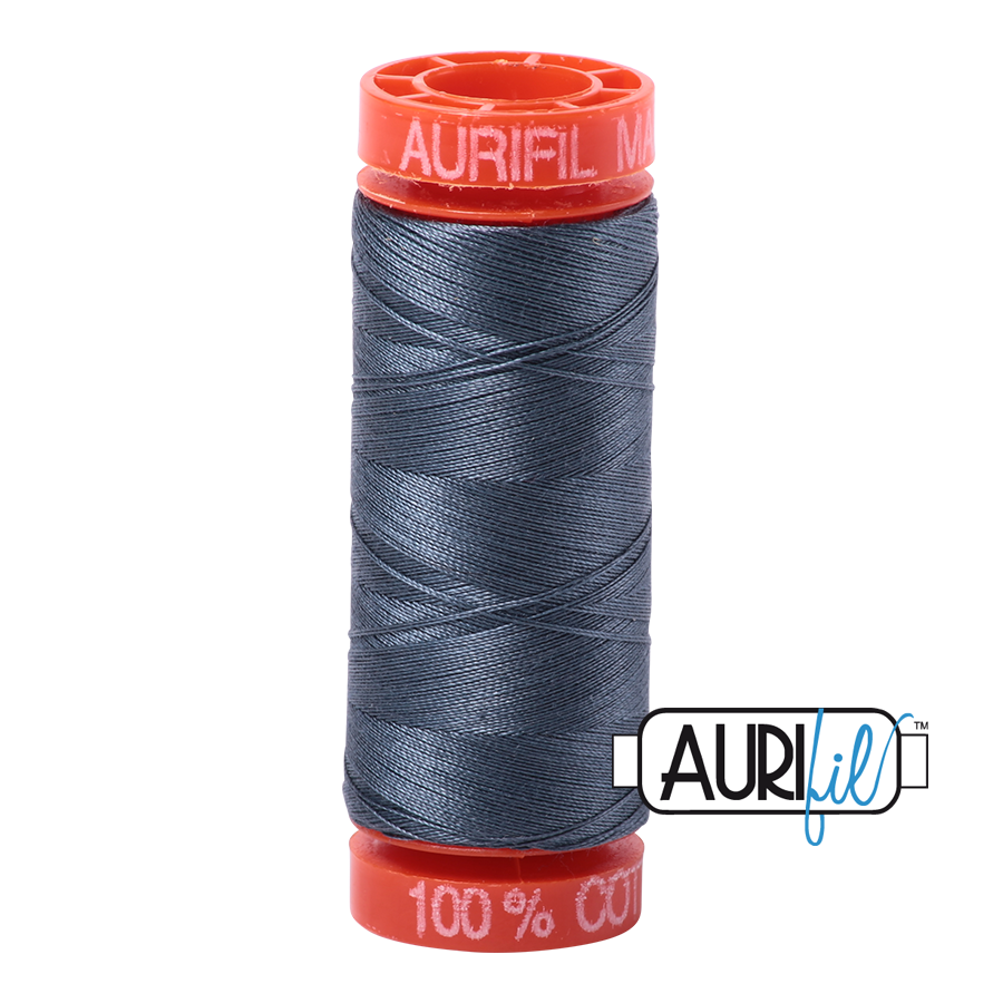 1158 MEDIUM GREY 50 WT MAKO COTTON SMALL SPOOL | 200 MT.