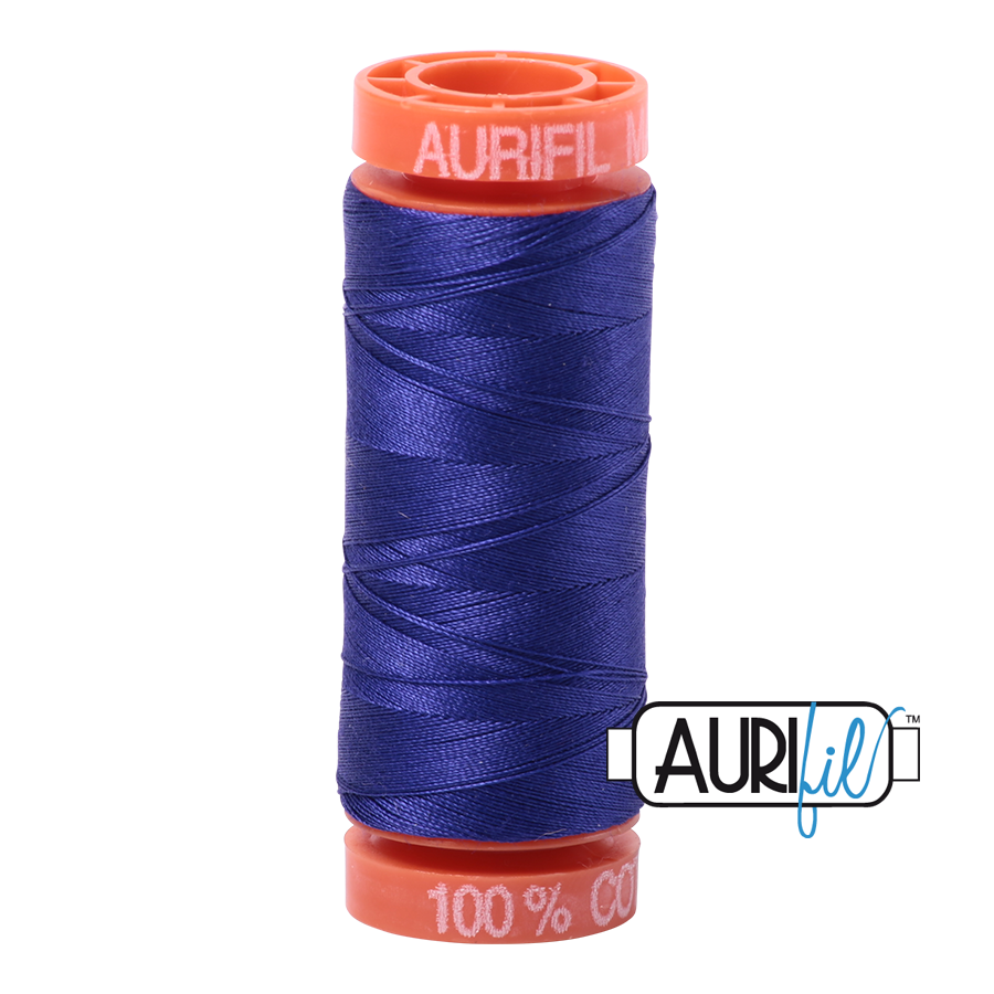 1200 BLUE VIOLET 50 WT MAKO COTTON SMALL SPOOL | 200 MT.