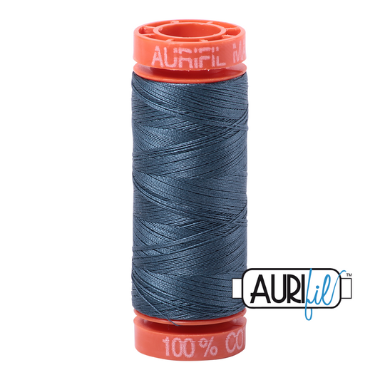 1310 MEDIUM BLUE GREY 50 WT MAKO COTTON SMALL SPOOL | 200 MT.