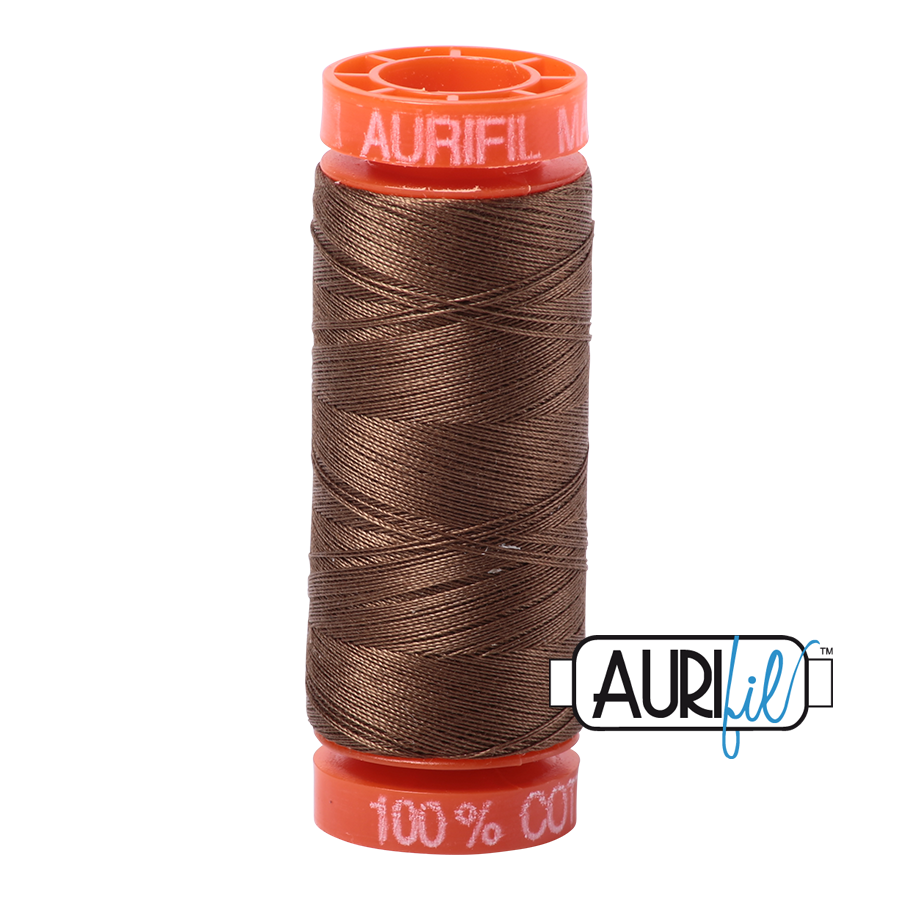 1318 DARK SANDSTONE 50 WT MAKO COTTON SMALL SPOOL | 200 MT.