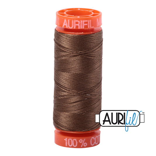 1318 DARK SANDSTONE 50 WT MAKO COTTON SMALL SPOOL | 200 MT.