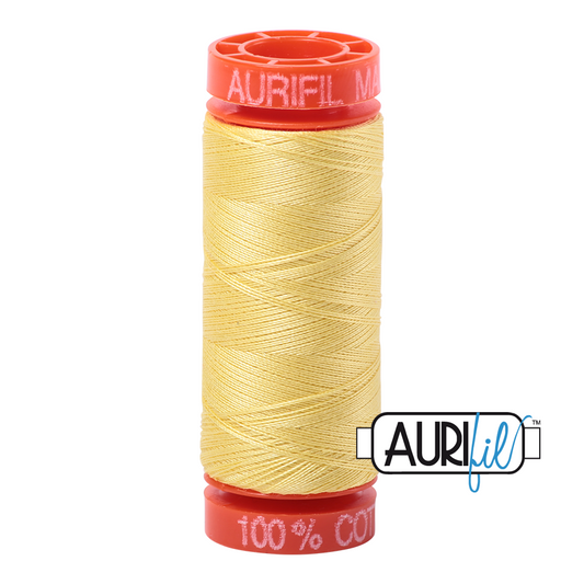 2115 LEMON 50 WT MAKO COTTON SMALL SPOOL | 200 MT.