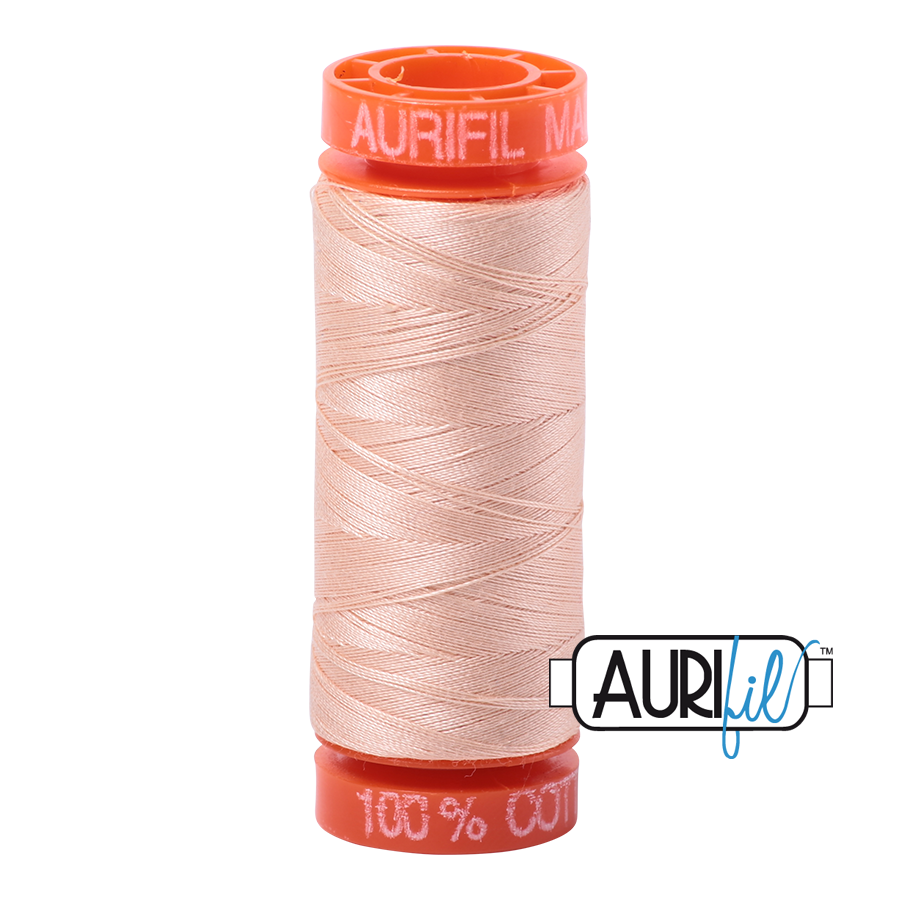 2205 APRICOT 50 WT MAKO COTTON SMALL SPOOL | 200 MT.