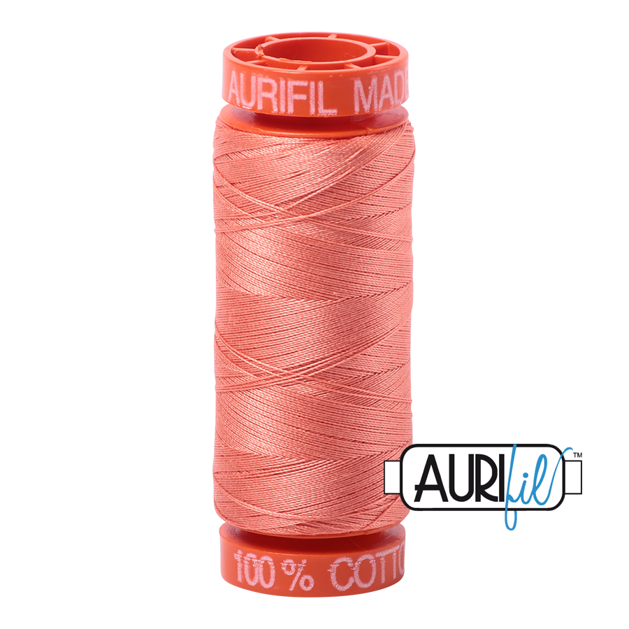 2220 LIGHT SALMON 50 WT MAKO COTTON SMALL SPOOL | 200 MT.