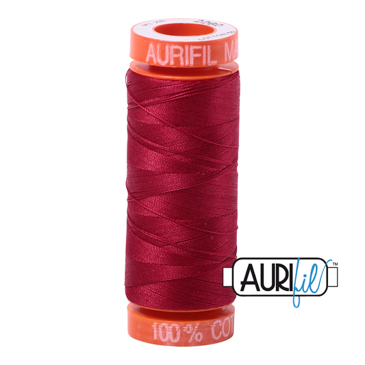 2260 RED WINE 50 WT MAKO COTTON SMALL SPOOL | 200 MT.