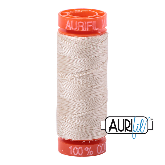 2310 LIGHT BEIGE 50 WT MAKO COTTON SMALL SPOOL | 200 MT.
