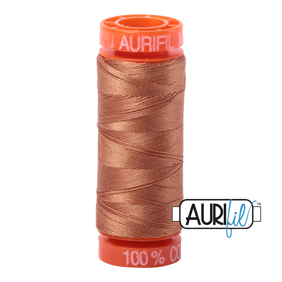 2330 LIGHT CHESTNUT 50 WT MAKO COTTON SMALL SPOOL | 200 MT.