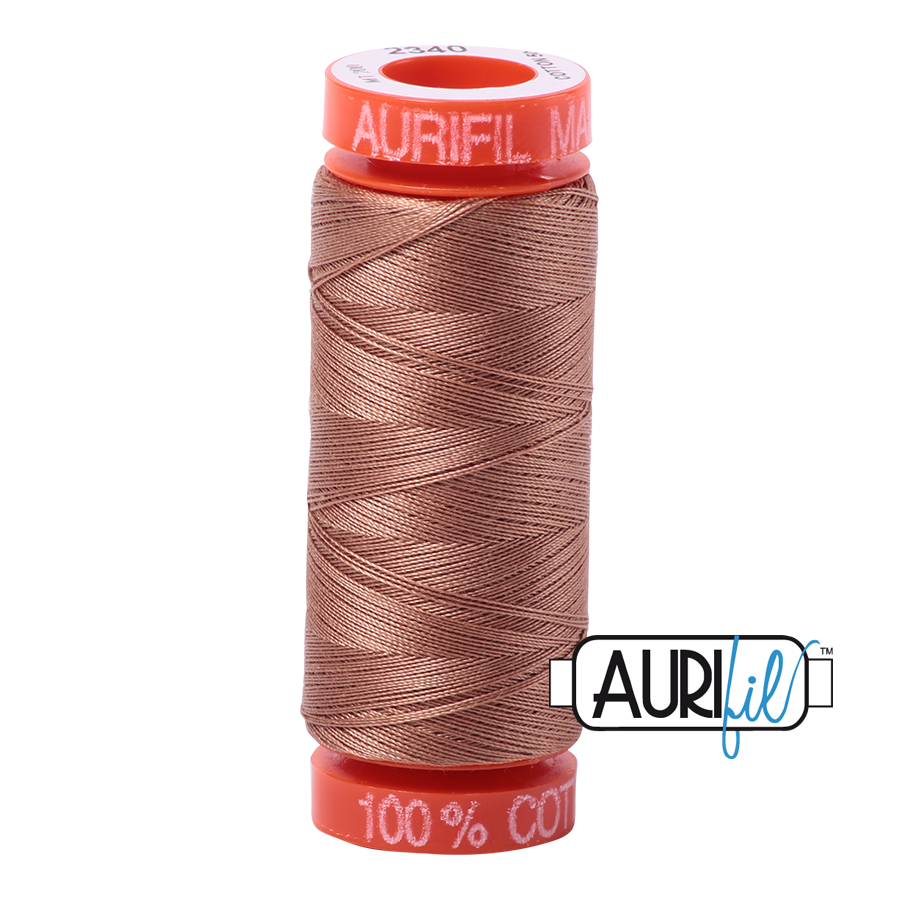 2340 CAFE' AU LAIT 50 WT MAKO COTTON SMALL SPOOL | 200 MT.