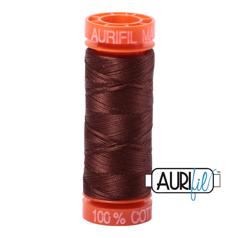 2360 CHOCOLATE 50 WT MAKO COTTON SMALL SPOOL | 200 MT.
