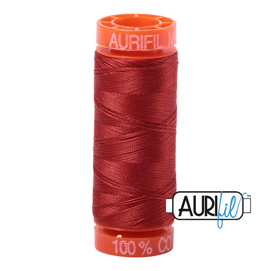 2395 PUMPKIN SPICE 50 WT MAKO COTTON SMALL SPOOL | 200 MT.