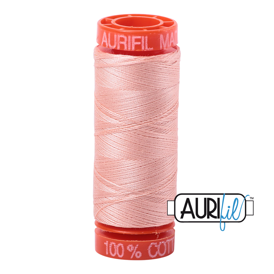 2420 LIGHT BLUSH 50 WT MAKO COTTON SMALL SPOOL | 200 MT.