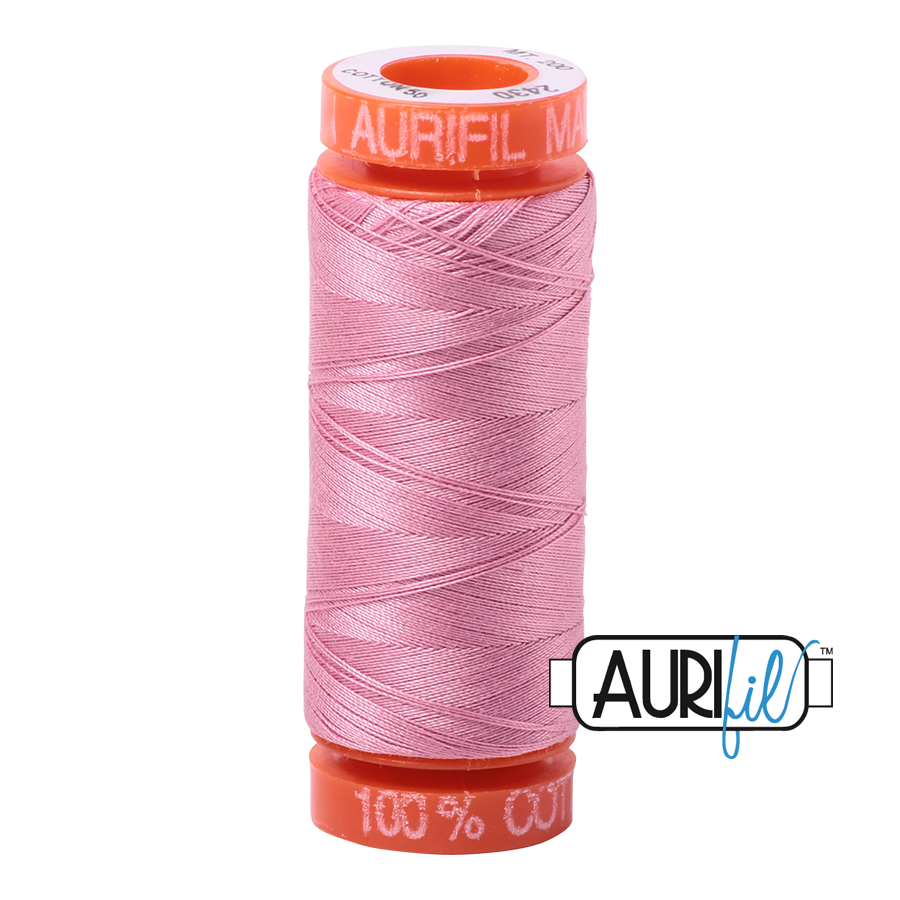 2430 ANTIQUE ROSE 50 WT MAKO COTTON SMALL SPOOL | 200 MT.