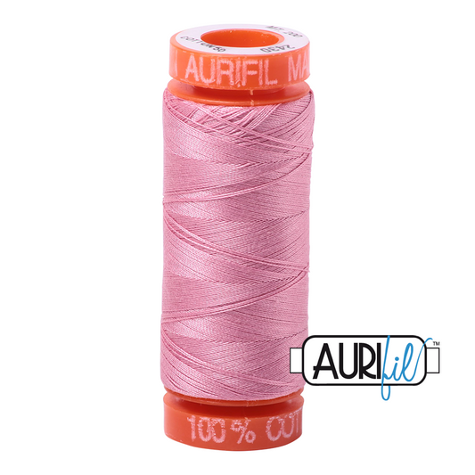 2430 ANTIQUE ROSE 50 WT MAKO COTTON SMALL SPOOL | 200 MT.