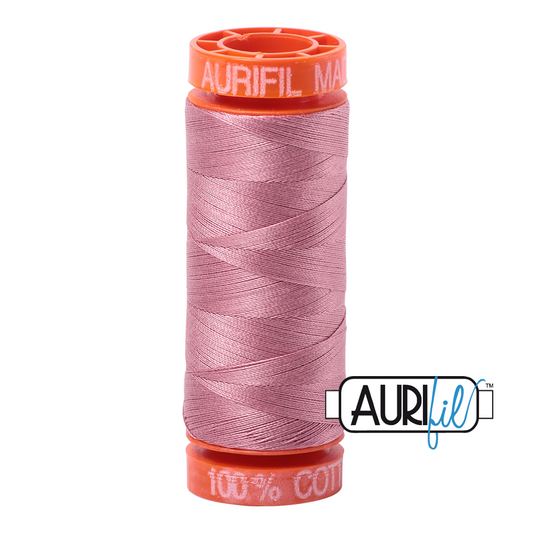 2445 VICTORIAN ROSE 50 WT MAKO COTTON SMALL SPOOL | 200 MT.
