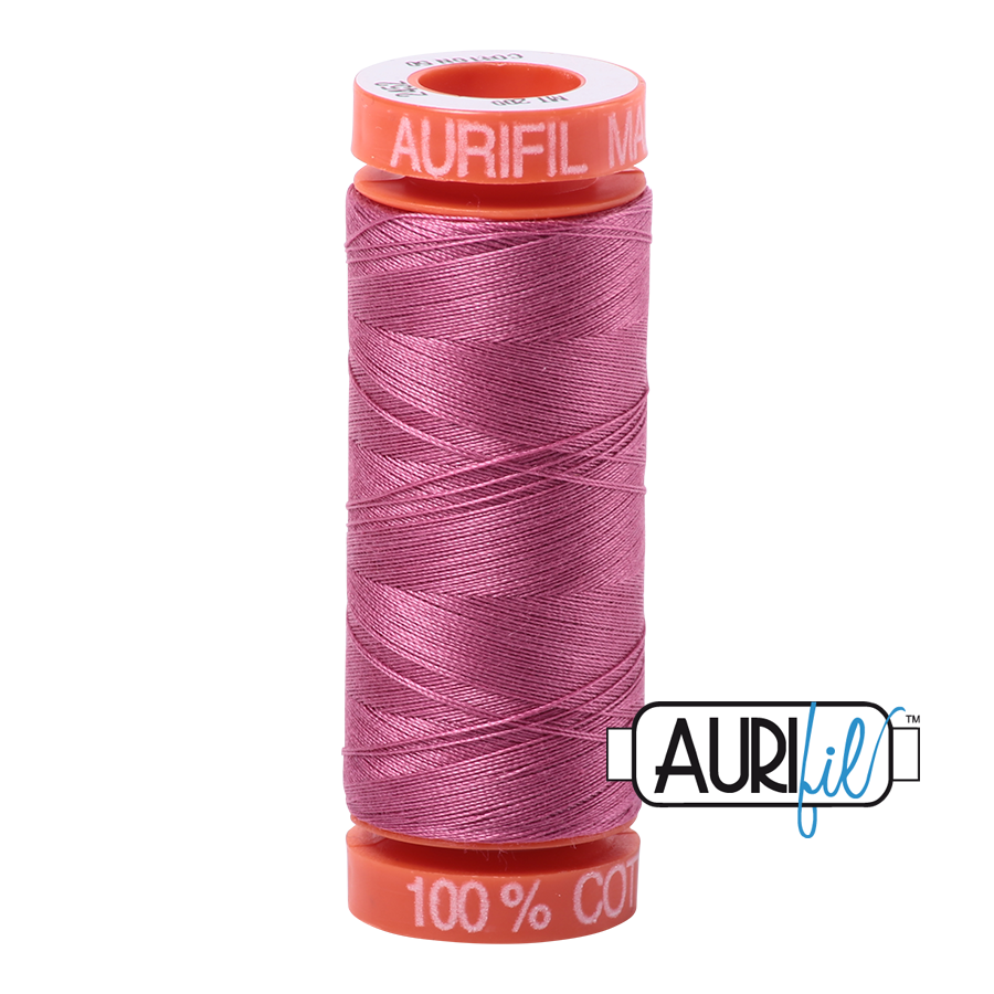2452 DUSTY ROSE 50 WT MAKO COTTON SMALL SPOOL | 200 MT.