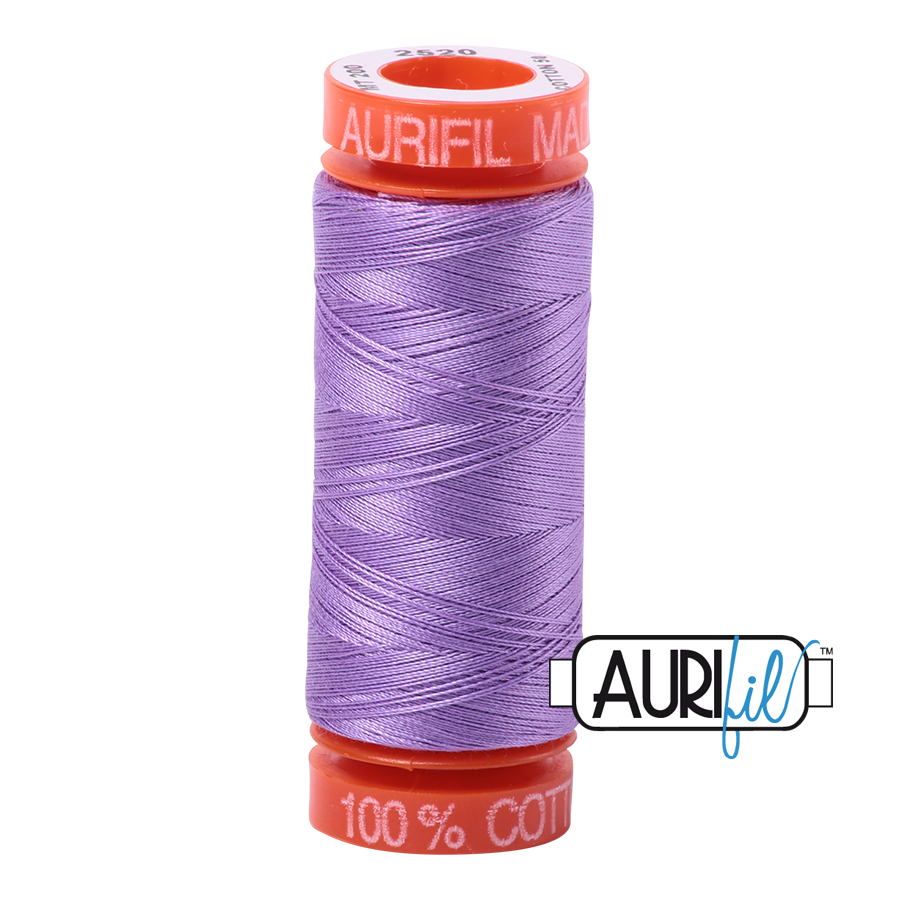 2520 VIOLET 50 WT MAKO COTTON SMALL SPOOL | 200 MT.