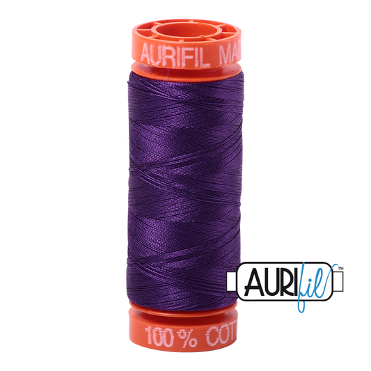 2545 MEDIUM PURPLE 50 WT MAKO COTTON SMALL SPOOL | 200 MT.