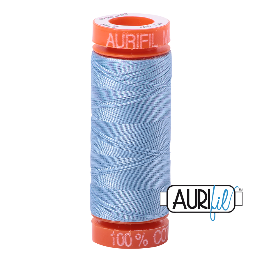 2715 ROBINS EGG 50 WT MAKO COTTON SMALL SPOOL | 200 MT.