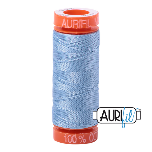 2715 ROBINS EGG 50 WT MAKO COTTON SMALL SPOOL | 200 MT.