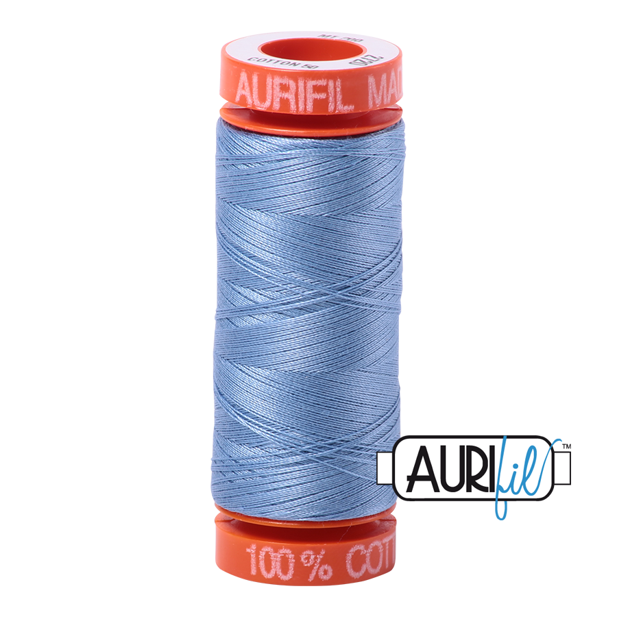 2720 LIGHT DELFT BLUE 50 WT MAKO COTTON SMALL SPOOL | 200 MT.