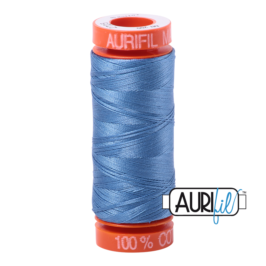 2725 LIGHT WEDGEWOOD 50 WT MAKO COTTON SMALL SPOOL | 200 MT.