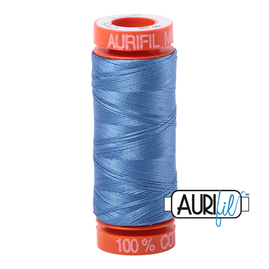 2725 LIGHT WEDGEWOOD 50 WT MAKO COTTON SMALL SPOOL | 200 MT.