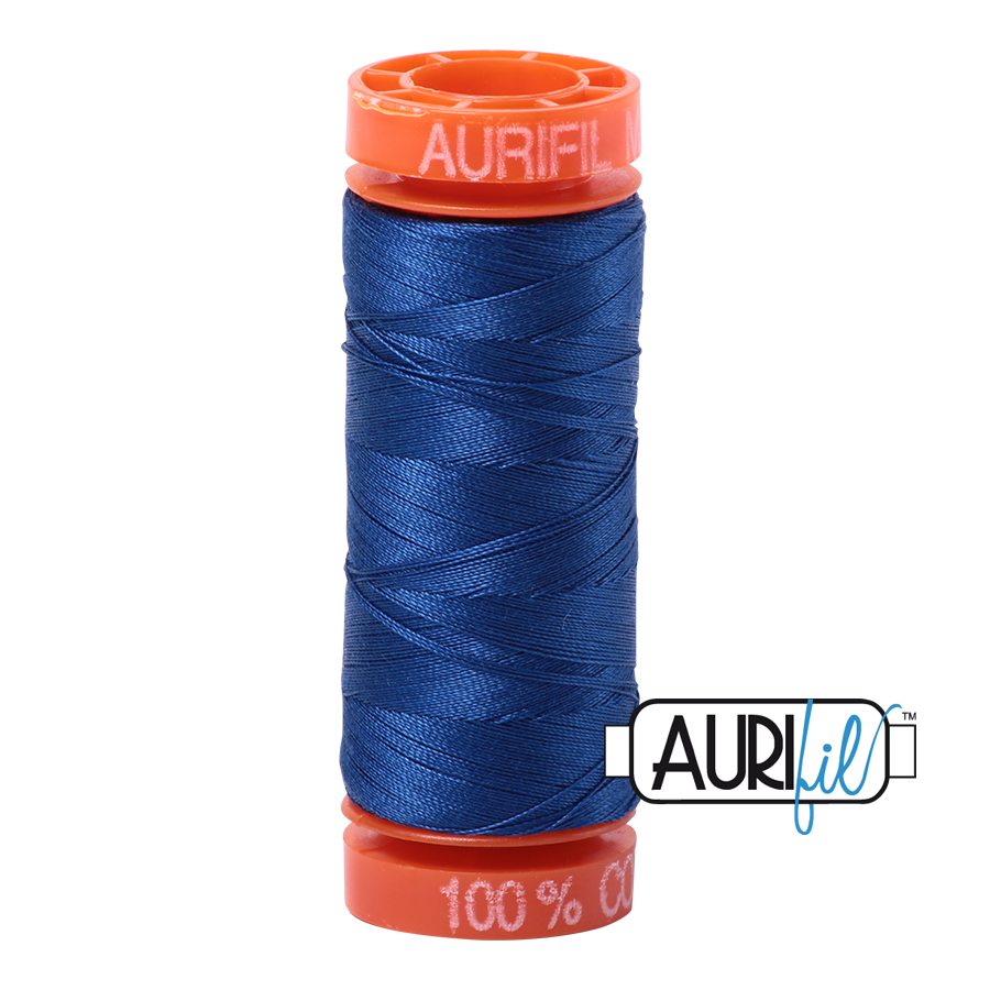 2740 DARK COBALT 50 WT MAKO COTTON SMALL SPOOL | 200 MT.