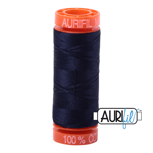 2785 VERY DARK NAVY 50 WT MAKO COTTON SMALL SPOOL | 200 MT.