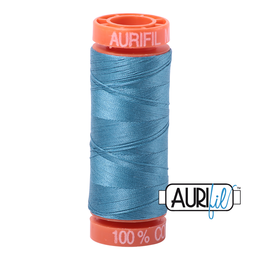 2815 TEAL 50 WT MAKO COTTON SMALL SPOOL | 200 MT.