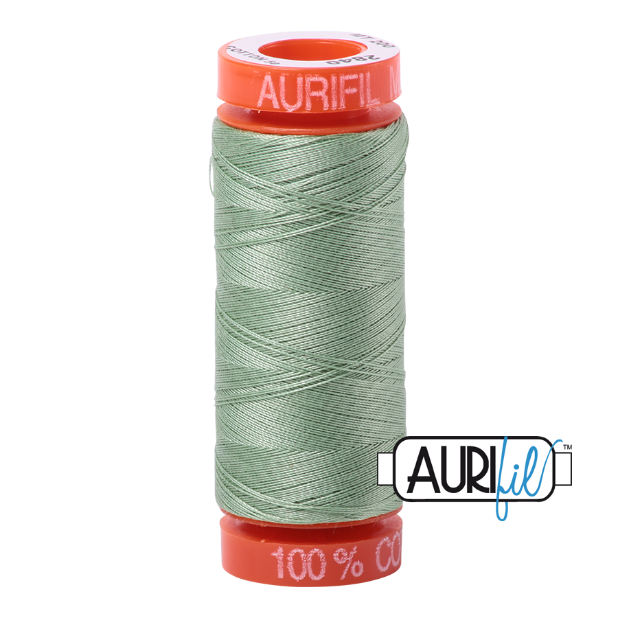 2840 LODEN GREEN 50 WT MAKO COTTON SMALL SPOOL | 200 MT.