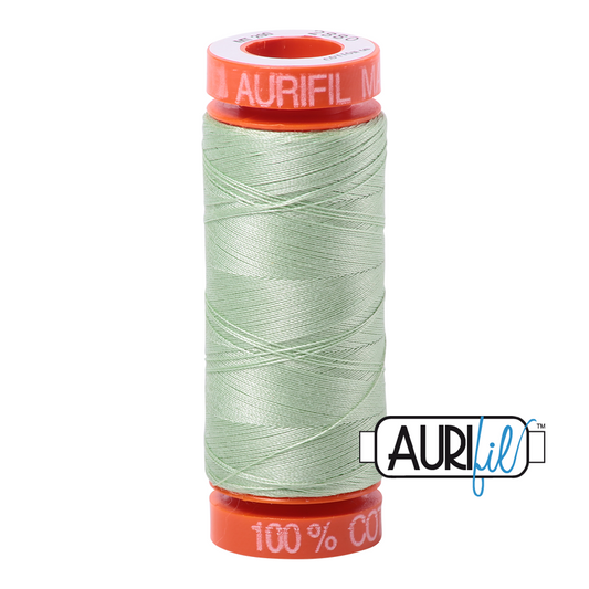 2880 PALE GREEN 50 WT MAKO COTTON SMALL SPOOL | 200 MT.