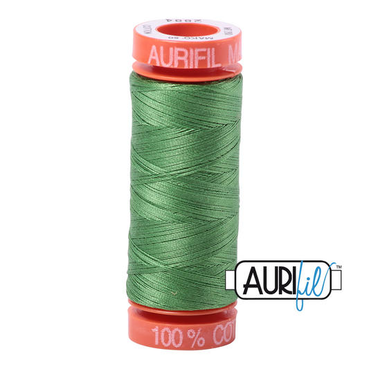 2884 GREEN YELLOW 50 WT MAKO COTTON SMALL SPOOL | 200 MT.