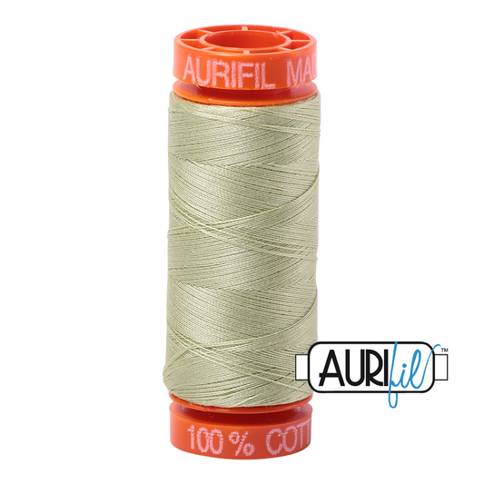 2886 LIGHT AVOCADO 50 WT MAKO COTTON SMALL SPOOL | 200 MT.