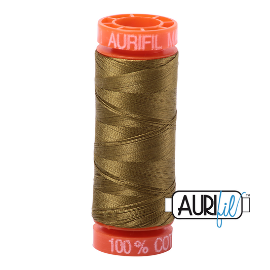 2910 MEDIUM OLIVE 50 WT MAKO COTTON SMALL SPOOL | 200 MT.