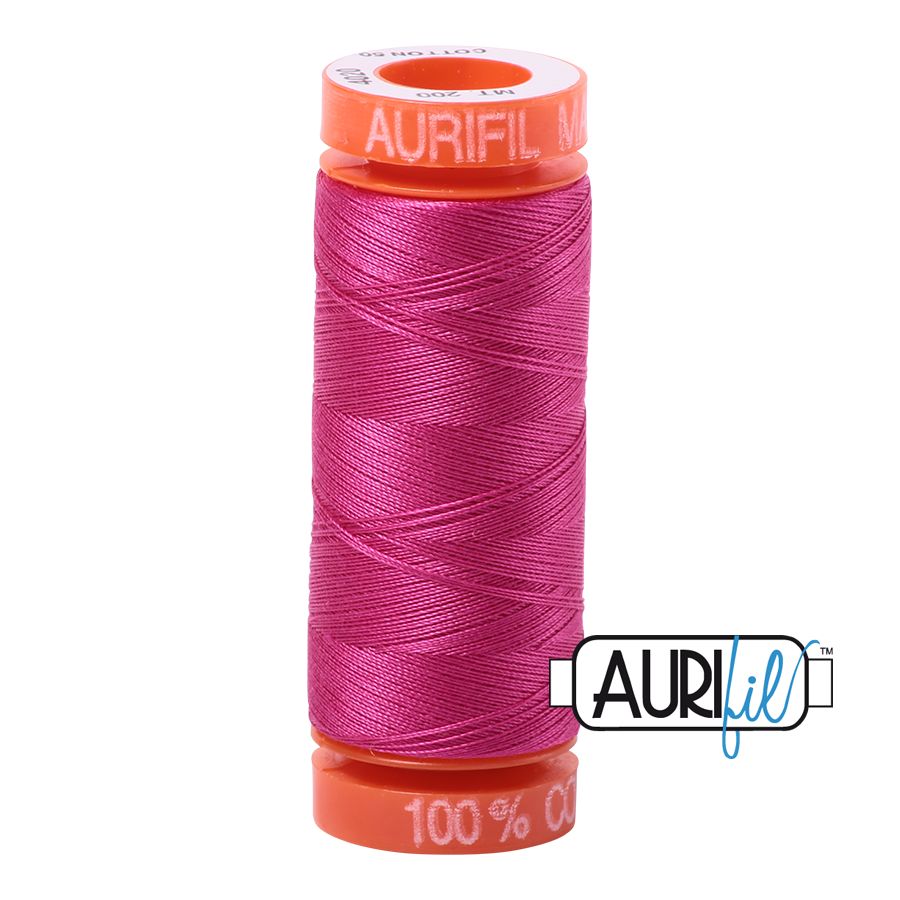 4020 FUCHSIA 50 WT MAKO COTTON SMALL SPOOL | 200 MT.
