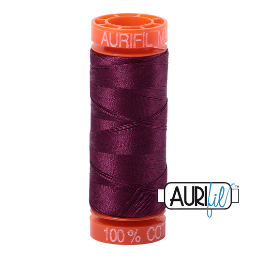 4030 PLUM 50 WT MAKO COTTON SMALL SPOOL | 200 MT.