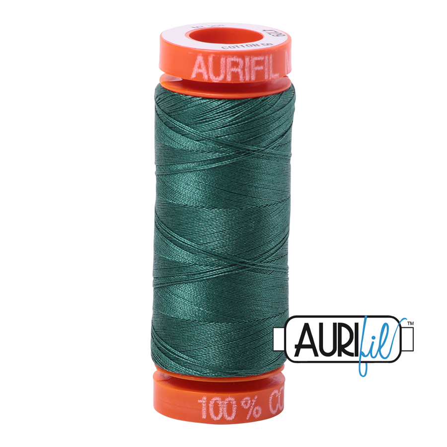 4129 TURF GREEN 50 WT MAKO COTTON SMALL SPOOL | 200 MT.