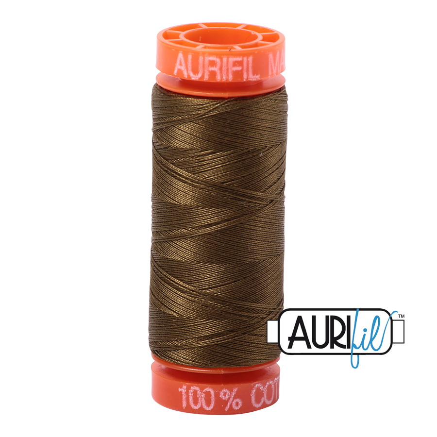 4173 DARK OLIVE 50 WT MAKO COTTON SMALL SPOOL | 200 MT.