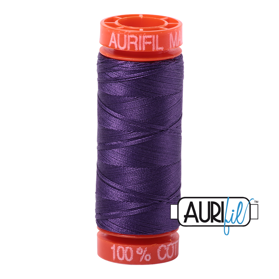 4225 EGGPLANT 50 WT MAKO COTTON SMALL SPOOL | 200 MT.