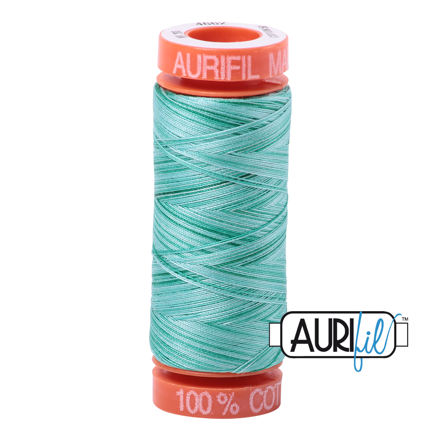 4662 CREME DE MENTHE 50 WT MAKO COTTON SMALL SPOOL | 200 MT.