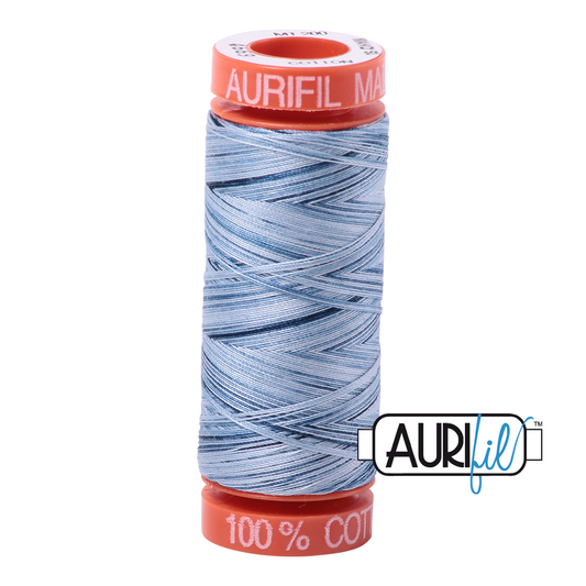 4669 STONEWASH BLUES 50 WT MAKO COTTON SMALL SPOOL | 200 MT.